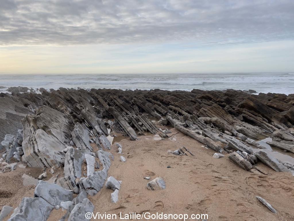 Test prélèvement sables noirs plages Ocean atlantique 128 sur 159