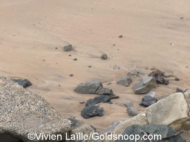 Test prélèvement sables noirs plages Ocean atlantique 16 sur 159 1