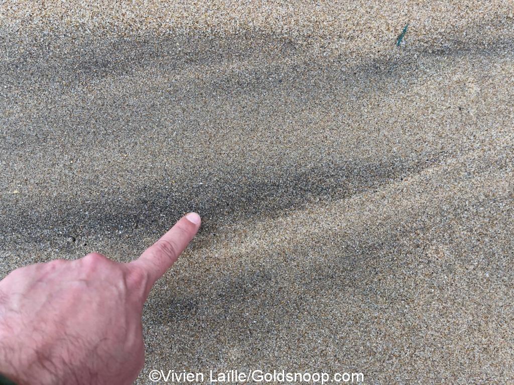 Test prélèvement sables noirs plages Ocean atlantique 86 sur 159