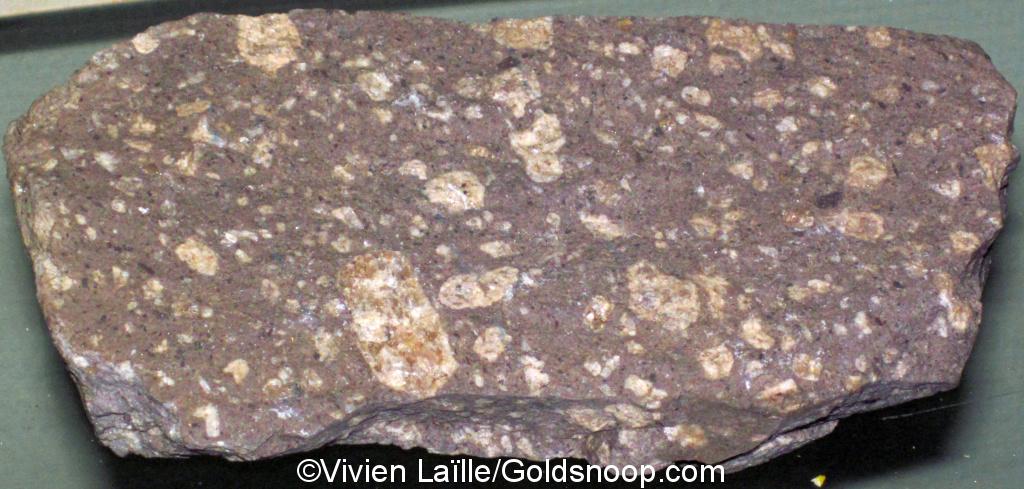 Porphyritic rhyodacite (O'Leary Porphyry, Middle Pleistocene; O'Leary Peak, Arizona, USA) (27745649518)