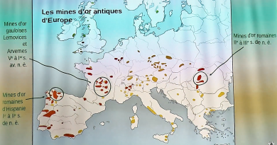 Béatrice CAUUET : L'exploitation de l'or dans l'Europe Antique (Hispania, Gallia, Dacia) Conférence